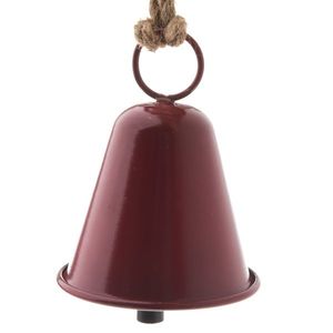 Kovový závesný zvonček Ringle červená, 9, 5 x 12 cm vyobraziť