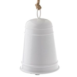 Kovový zvonček Ringle biela, 12 x 20 cm vyobraziť