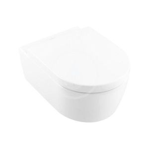 VILLEROY & BOCH - Avento Závesné WC s doskou SoftClosing, DirectFlush, CeramicPlus, alpská biela 5656HRR1 vyobraziť