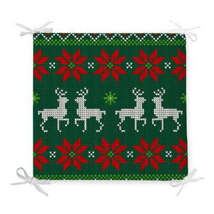Vianočný sedák s prímesou bavlny Minimalist Cushion Covers Holly, 42 x 42 cm vyobraziť