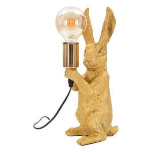Stolová lampa v zlatej farbe (výška 35, 5 cm) Rubbit – Mauro Ferretti vyobraziť