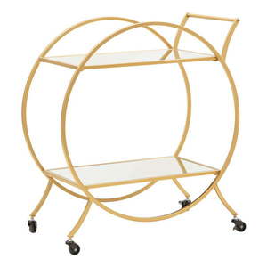 Servírovací stolík na kolieskach 36.5x70 cm Round – Mauro Ferretti vyobraziť