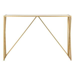 Konzolový stolík v zlatej farbe 40x120 cm Easy – Mauro Ferretti vyobraziť