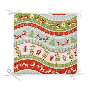 Vianočný sedák s prímesou bavlny Minimalist Cushion Covers Elves, 42 x 42 cm vyobraziť