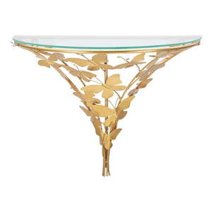 Nočný stolík v zlatej farbe Butterfly – Mauro Ferretti vyobraziť