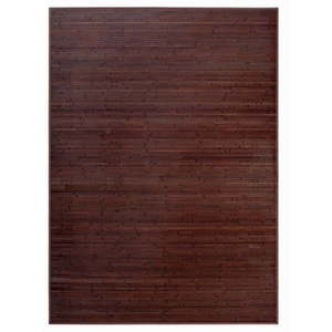 Tmavohnedý bambusový koberec 180x250 cm – Casa Selección vyobraziť