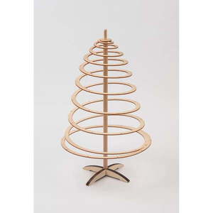 Drevený dekoratívny vianočný stromček Spira Mini, výška 42 cm vyobraziť