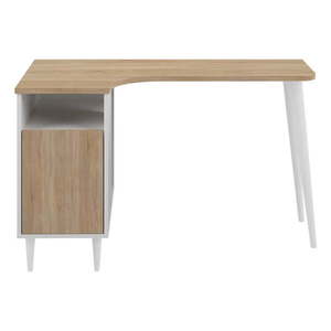 Pracovný stôl s doskou v dubovom dekore 76x120 cm Nook – TemaHome vyobraziť
