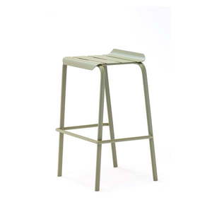 Zelené kovové záhradné barové stoličky v súprave 4 ks Alicante – Ezeis vyobraziť