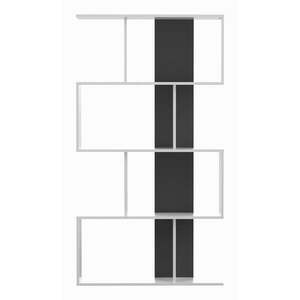 Čierno-biela knižnica 89x165 cm Sigma – TemaHome vyobraziť