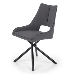 Sconto Jedálenská stolička SCK-409 sivá/čierna vyobraziť
