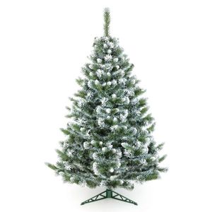 NABBI Christee 15 vianočný stromček 220 cm zelená / biela vyobraziť