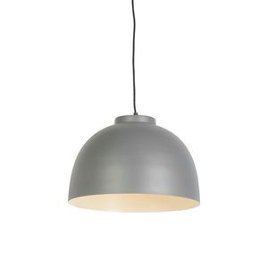 Škandinávska závesná lampa šedá 40 cm - Hoodi vyobraziť