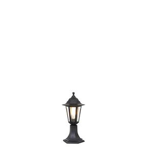 Klasická vonkajšia stojaca lampa čierna 42, 2 cm IP44 - New Haven vyobraziť