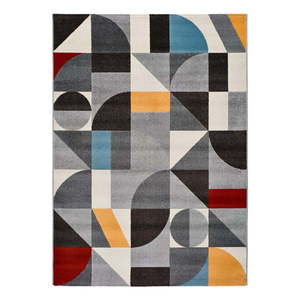 Sivý koberec Universal Delta Multi, 115 x 160 cm vyobraziť