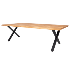 Sconto Jedálenský stôl TUELUN prírodná/čierna vyobraziť