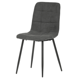 Sconto Jedálenská stolička KARA sivá/čierna vyobraziť