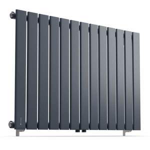 Blumfeldt Ontario, radiátor, 100 x 60, 1/2" bočné a stredové pripojenie, inštalácia na stenu, 681 W vyobraziť