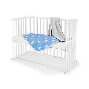 Detská postieľka pripojiteľná k posteli vyobraziť