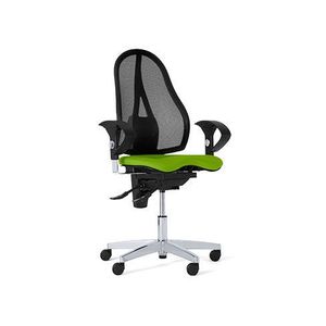 Kancelárska stolička, zelená vyobraziť