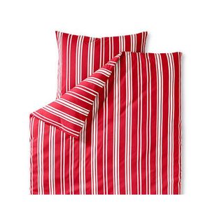 Džersejové obliečky, červeno-biele prúžky, štandardná veľkosť vyobraziť
