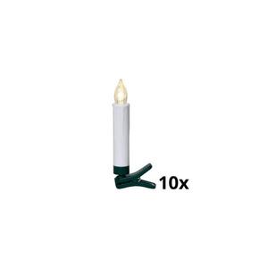 Eglo Eglo 410001 - SADA 10x LED Osvetlenie na vianočný stromček 1xLED/0, 06W/1xAAA vyobraziť