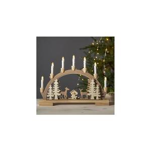 Eglo Eglo 410424 - LED Vianočný svietnik FAUNA 10xLED/0, 03W/2xAA vyobraziť