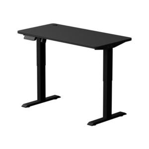 Výškovo nastaviteľný písací stôl LEVANO 120x60 cm čierna vyobraziť