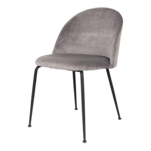 Sconto Jedálenská stolička GINUVI sivá/čierna vyobraziť