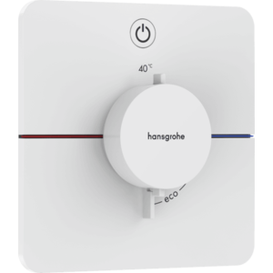 Hansgrohe ShowerSelect Comfort Q - Termostat pod omietku pre 1 spotrebič, biela matná 15581700 vyobraziť