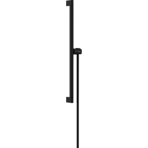 Hansgrohe Unica - Sprchová tyč S Puro 650 mm s ľahko posuvným držiakom a sprchovou hadicou, čierna matná 24402670 vyobraziť