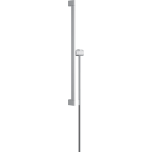 Hansgrohe Unica - Sprchová tyč E Puro 650 mm s ľahko posuvným držiakom a sprchovou hadicou, chróm 24404000 vyobraziť