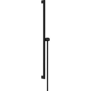 Hansgrohe Unica - Sprchová tyč S Puro 900 mm s ľahko posuvným držiakom a sprchovou hadicou, čierna matná 24405670 vyobraziť