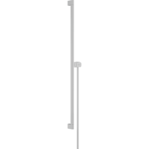 Hansgrohe Unica - Sprchová tyč S Puro 900 mm s ľahko posuvným držiakom a sprchovou hadicou, biela matná 24405700 vyobraziť