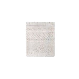 Bavlněný ručník Rosi 50x90 cm krémový vyobraziť