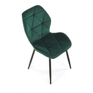 Designová stolička Noel tmavo zelená vyobraziť