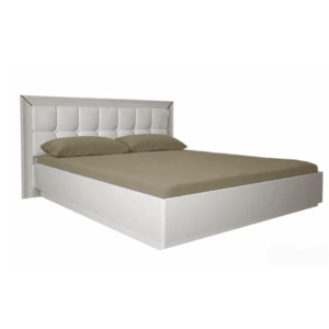 Dvoulůžková postel Bella s roštem 160x200 bílá vyobraziť