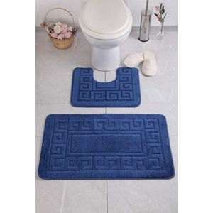 Koupelnová sada koberečků ETHY tmavě modrá vyobraziť