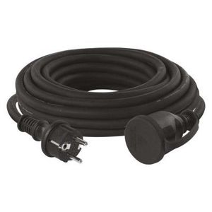 Venkovní prodlužovací kabel s 1 zásuvkou ZANE 10 m černý vyobraziť