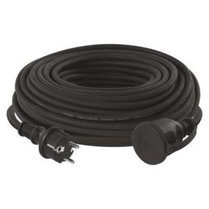Venkovní prodlužovací kabel s 1 zásuvkou ZANE 30 m černý vyobraziť