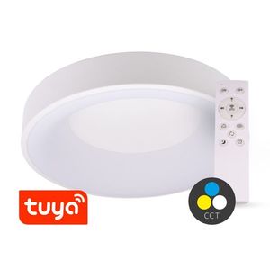 T-LED SMART TUYA Biele LED stropné svietidlo guľaté 480mm 48W CCT s DO 105557 vyobraziť
