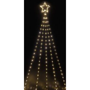 Dekorácia MagicHome Vianoce, Kométa, 240x LED teplá biela, 10 funkcií, IP44, exteriér, 5x3, 90 m vyobraziť