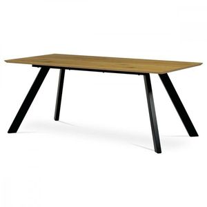 AUTRONIC HT-723 OAK Stůl jídelní 180x90x75 cm, deska MDF, 3D dekor divoký dub vyobraziť