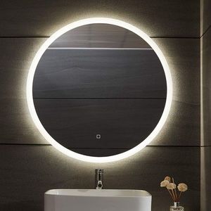 Aquamarin Kúpeľňové LED zrkadlo okrúhle - 80 cm vyobraziť