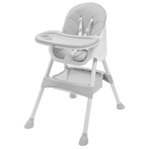 Baby Mix Jedálenská stolička Nora sivá, 51 x 43 x 27 cm vyobraziť