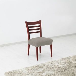 Forbyt Napínací poťah na sedák stoličky Denia svetlosivá, 45 x 45 cm, sada 2 ks vyobraziť