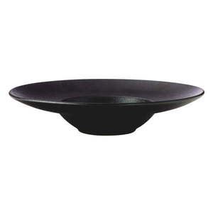 Čierny hlboký keramický tanier ø 28 cm Caviar – Maxwell & Williams vyobraziť