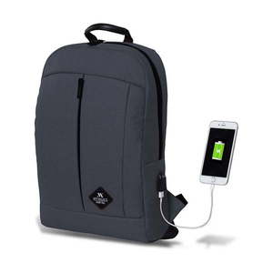 Antracitový batoh s USB portom My Valice GALAXY Smart Bag vyobraziť