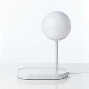 Biela LED stolová lampa (výška 33 cm) Pogo – Tomasucci vyobraziť