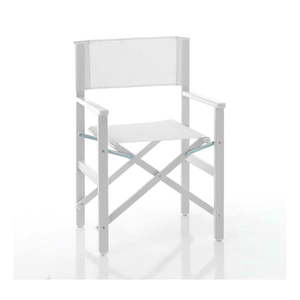 Biela kovová záhradná stolička Milos – Tomasucci vyobraziť